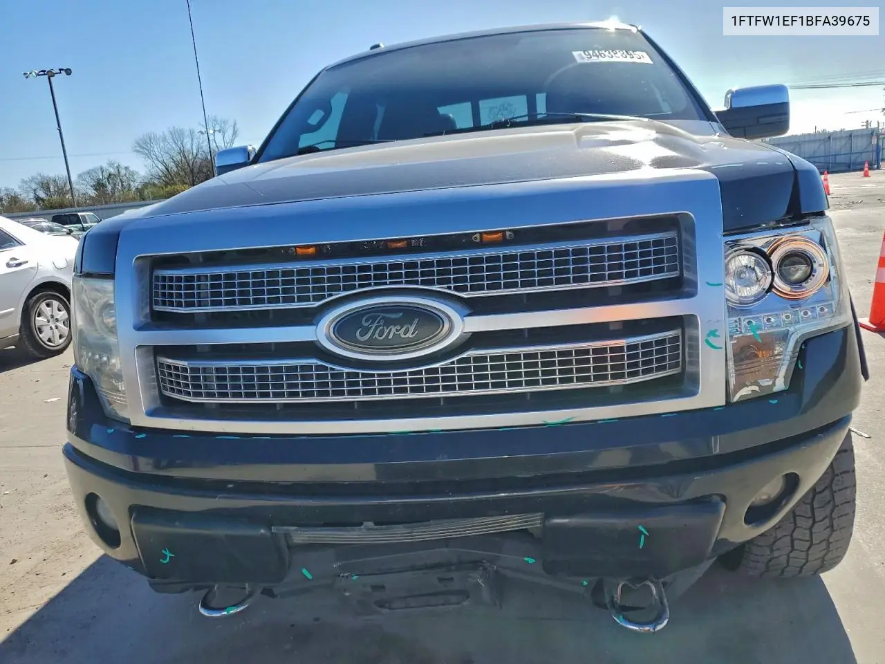1FTFW1EF1BFA39675 2011 Ford F150 Supercrew