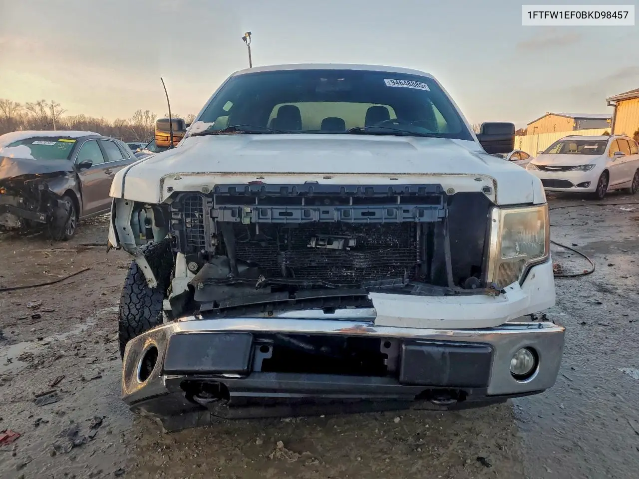 1FTFW1EF0BKD98457 2011 Ford F150 Supercrew