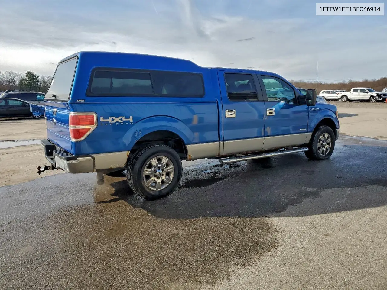 1FTFW1ET1BFC46914 2011 Ford F150 Supercrew