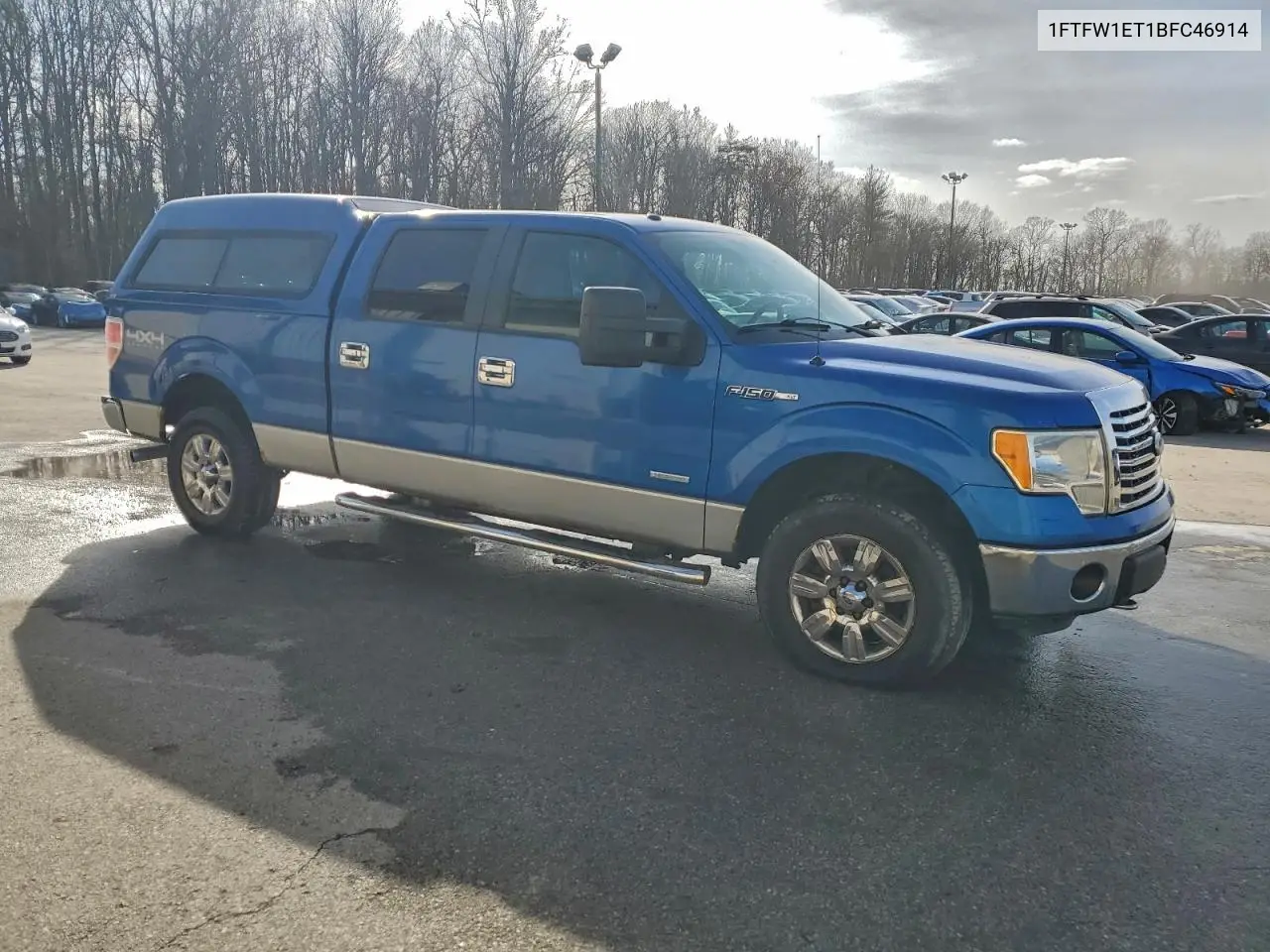 1FTFW1ET1BFC46914 2011 Ford F150 Supercrew