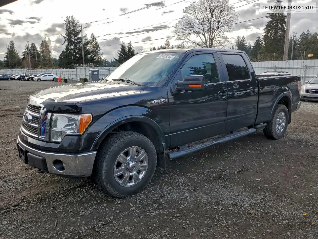 1FTFW1EF0BKD21510 2011 Ford F150 Supercrew