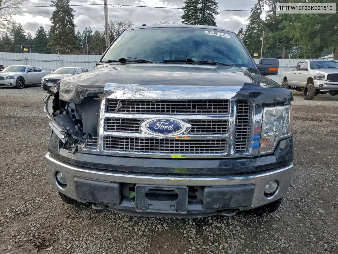 1FTFW1EF0BKD21510 2011 Ford F150 Supercrew