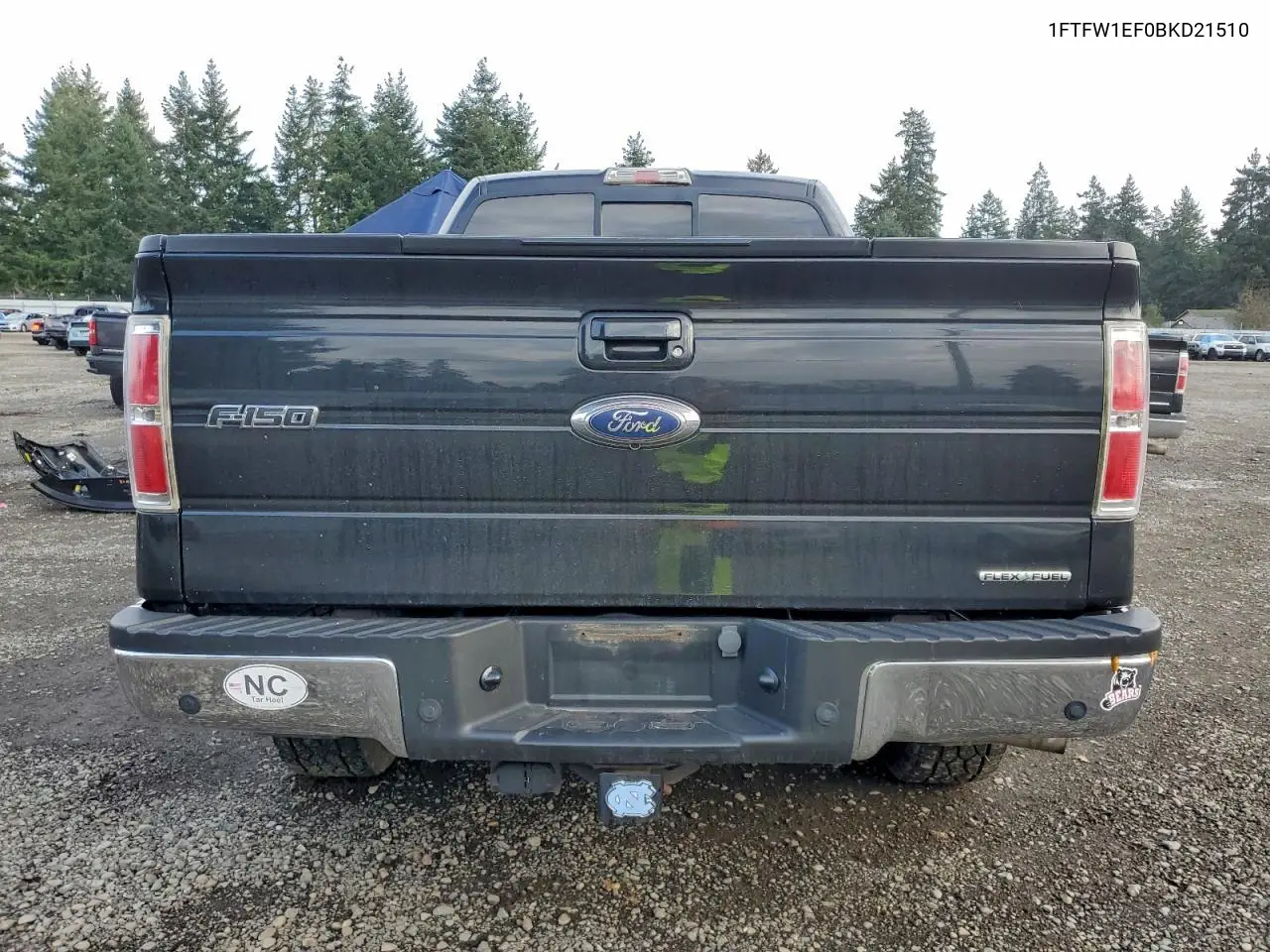1FTFW1EF0BKD21510 2011 Ford F150 Supercrew
