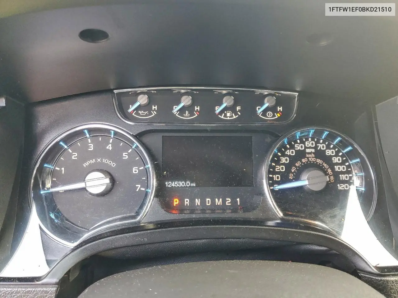 1FTFW1EF0BKD21510 2011 Ford F150 Supercrew