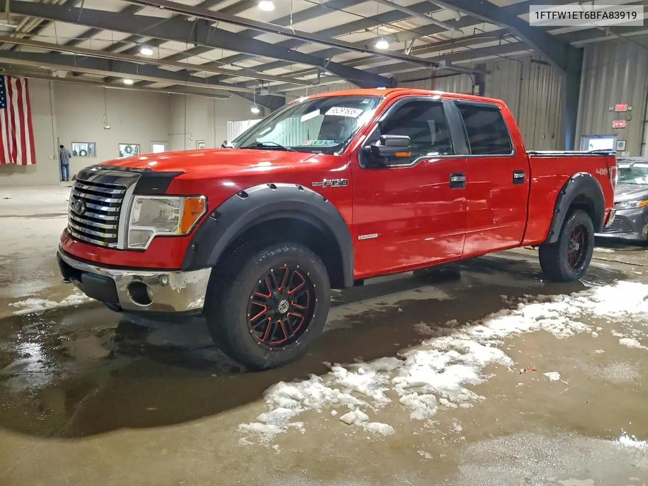 1FTFW1ET6BFA83919 2011 Ford F150 Supercrew