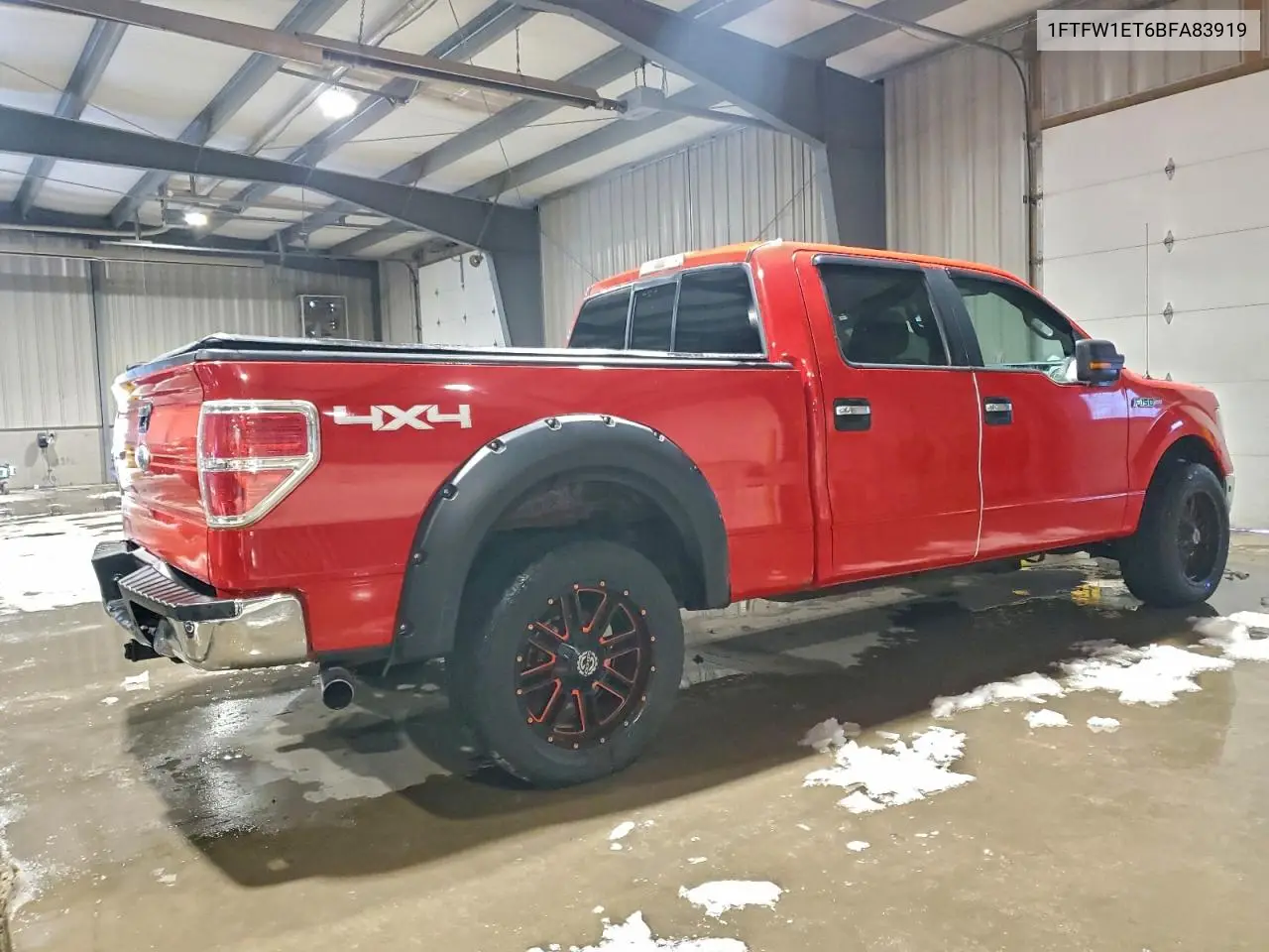 1FTFW1ET6BFA83919 2011 Ford F150 Supercrew