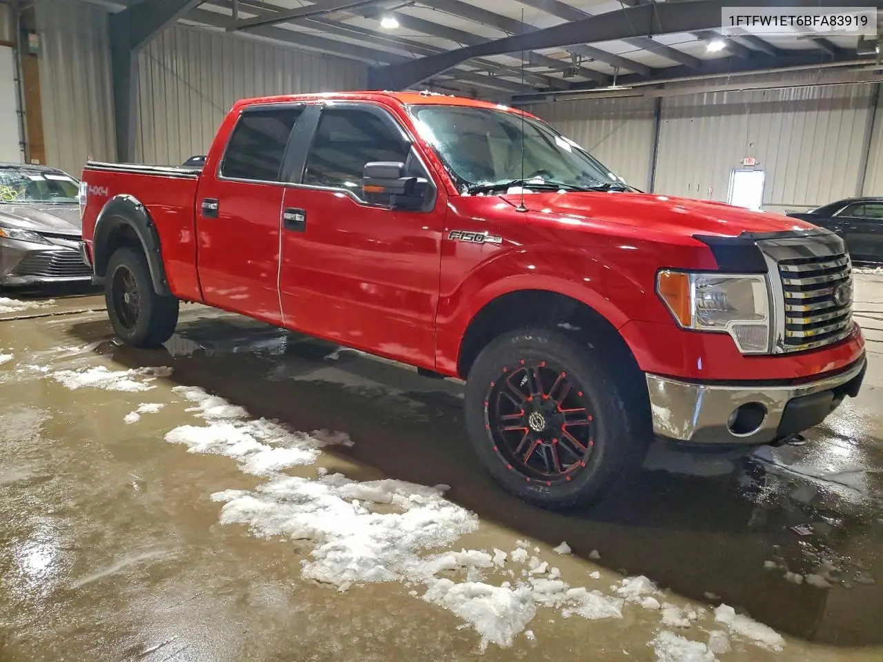 1FTFW1ET6BFA83919 2011 Ford F150 Supercrew