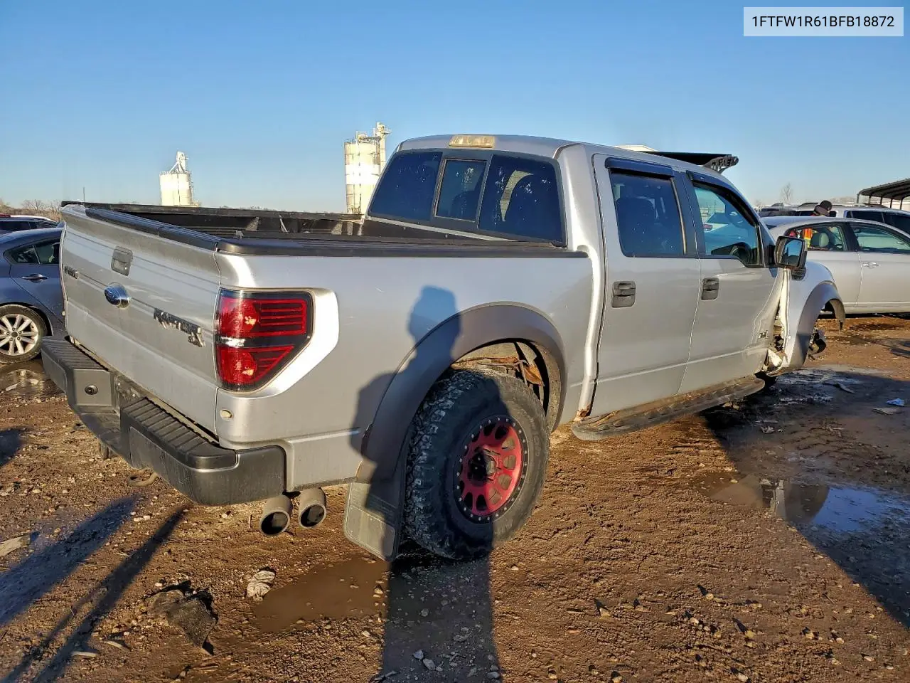 1FTFW1R61BFB18872 2011 Ford F150 Svt Raptor