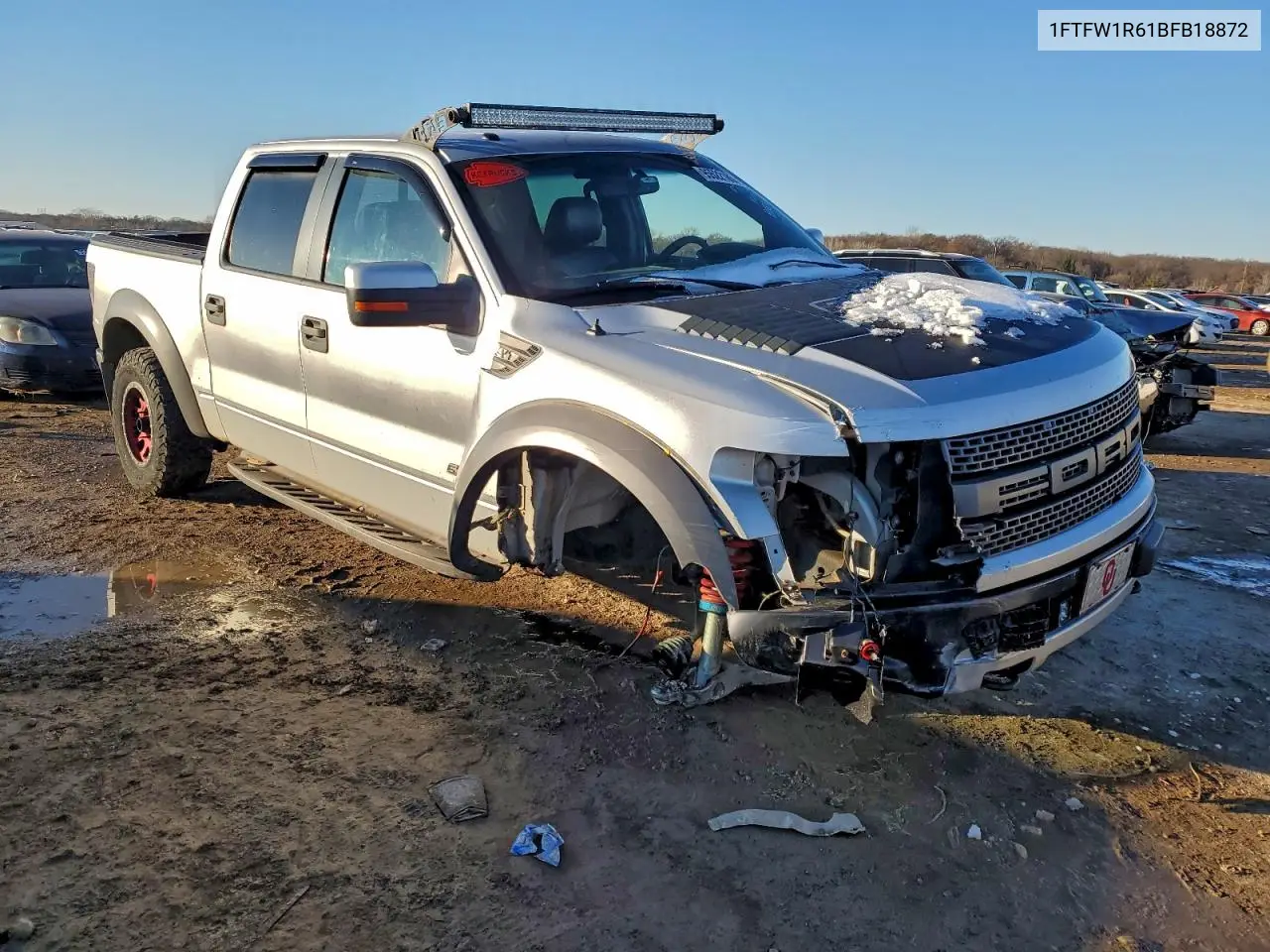 1FTFW1R61BFB18872 2011 Ford F150 Svt Raptor