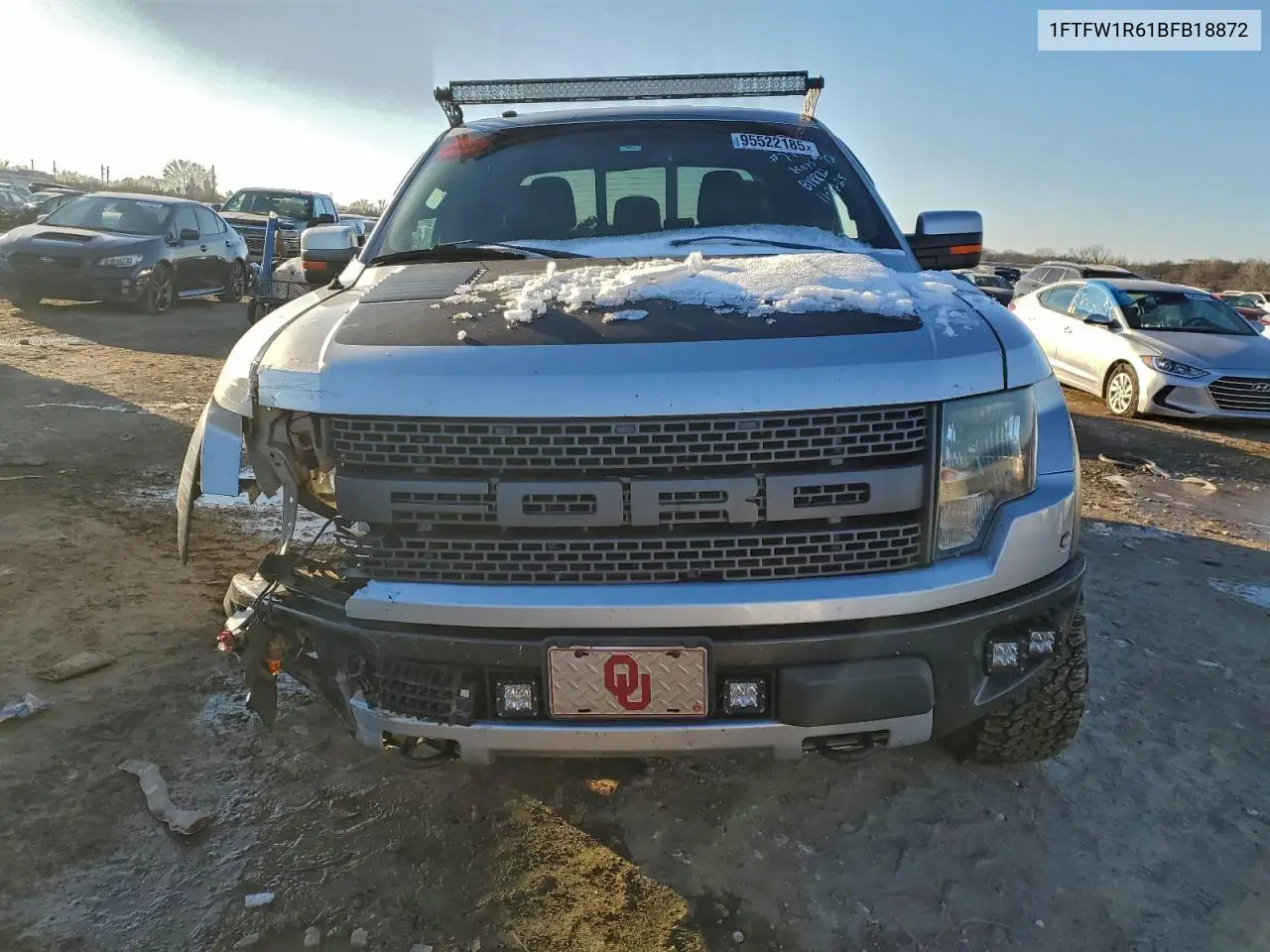 1FTFW1R61BFB18872 2011 Ford F150 Svt Raptor