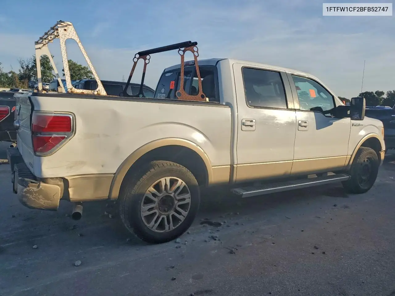 1FTFW1CF2BFB52747 2011 Ford F150 Supercrew