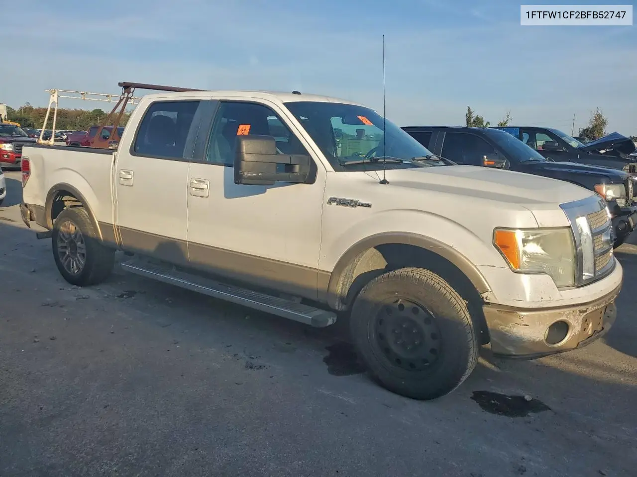 1FTFW1CF2BFB52747 2011 Ford F150 Supercrew