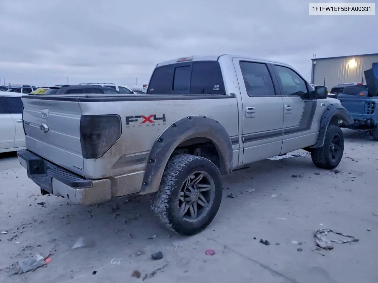 1FTFW1EF5BFA00331 2011 Ford F150 Supercrew