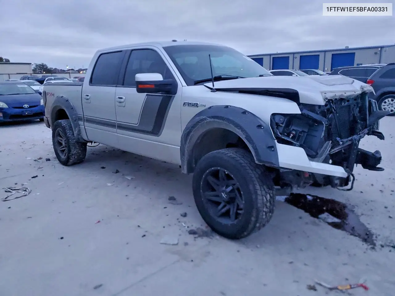 1FTFW1EF5BFA00331 2011 Ford F150 Supercrew