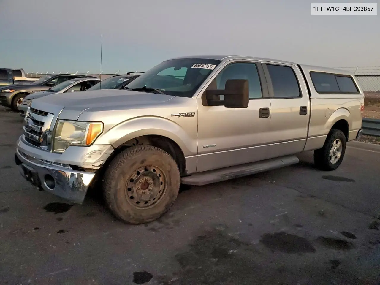 1FTFW1CT4BFC93857 2011 Ford F150 Supercrew