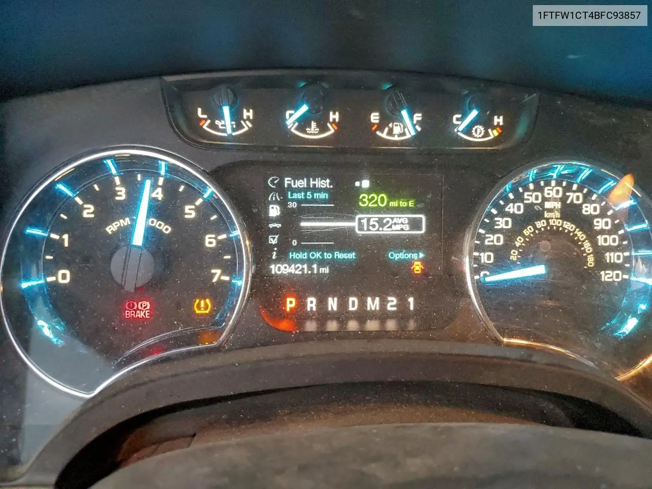 1FTFW1CT4BFC93857 2011 Ford F150 Supercrew