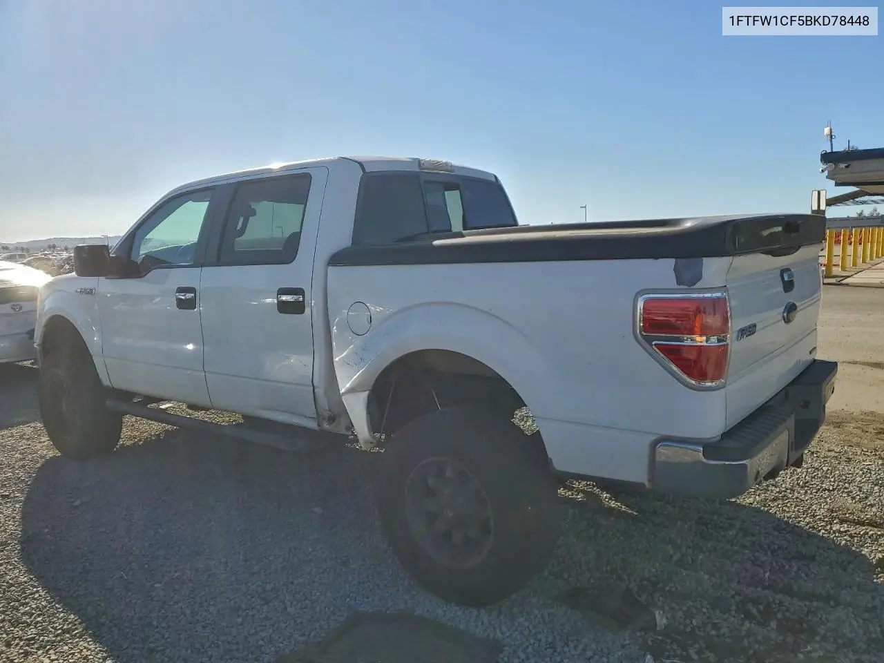 1FTFW1CF5BKD78448 2011 Ford F150 Supercrew