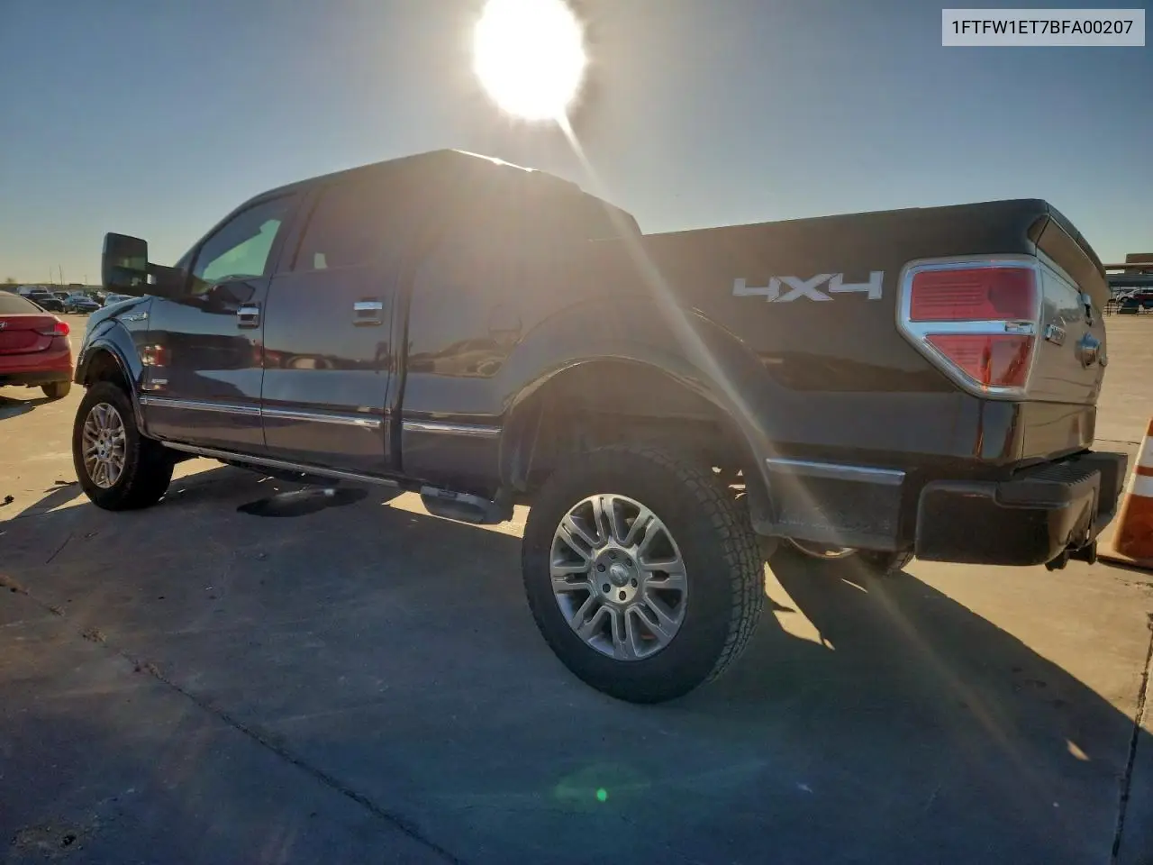 1FTFW1ET7BFA00207 2011 Ford F150 Supercrew