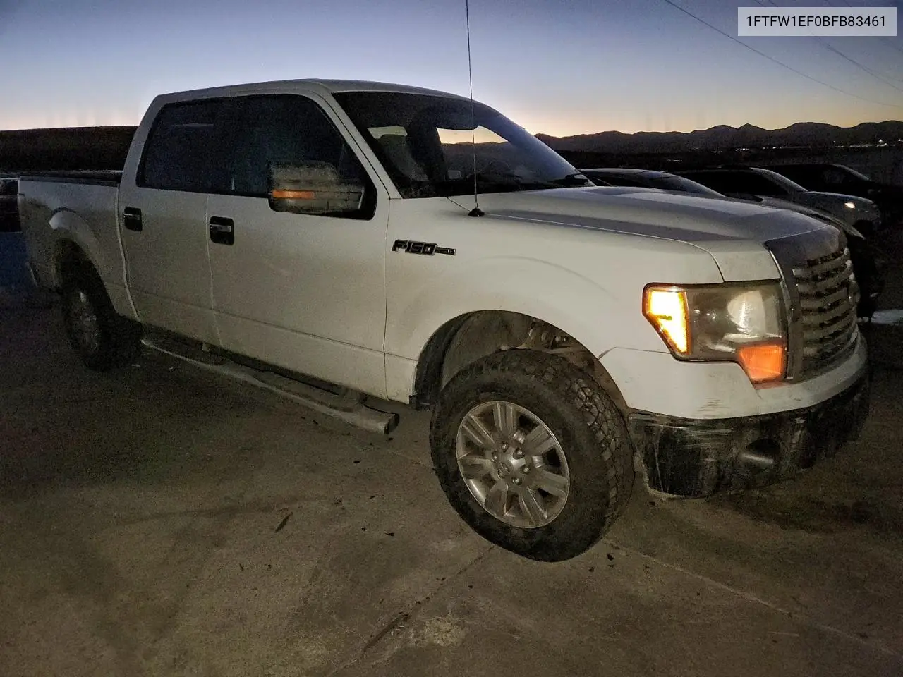 1FTFW1EF0BFB83461 2011 Ford F150 Supercrew