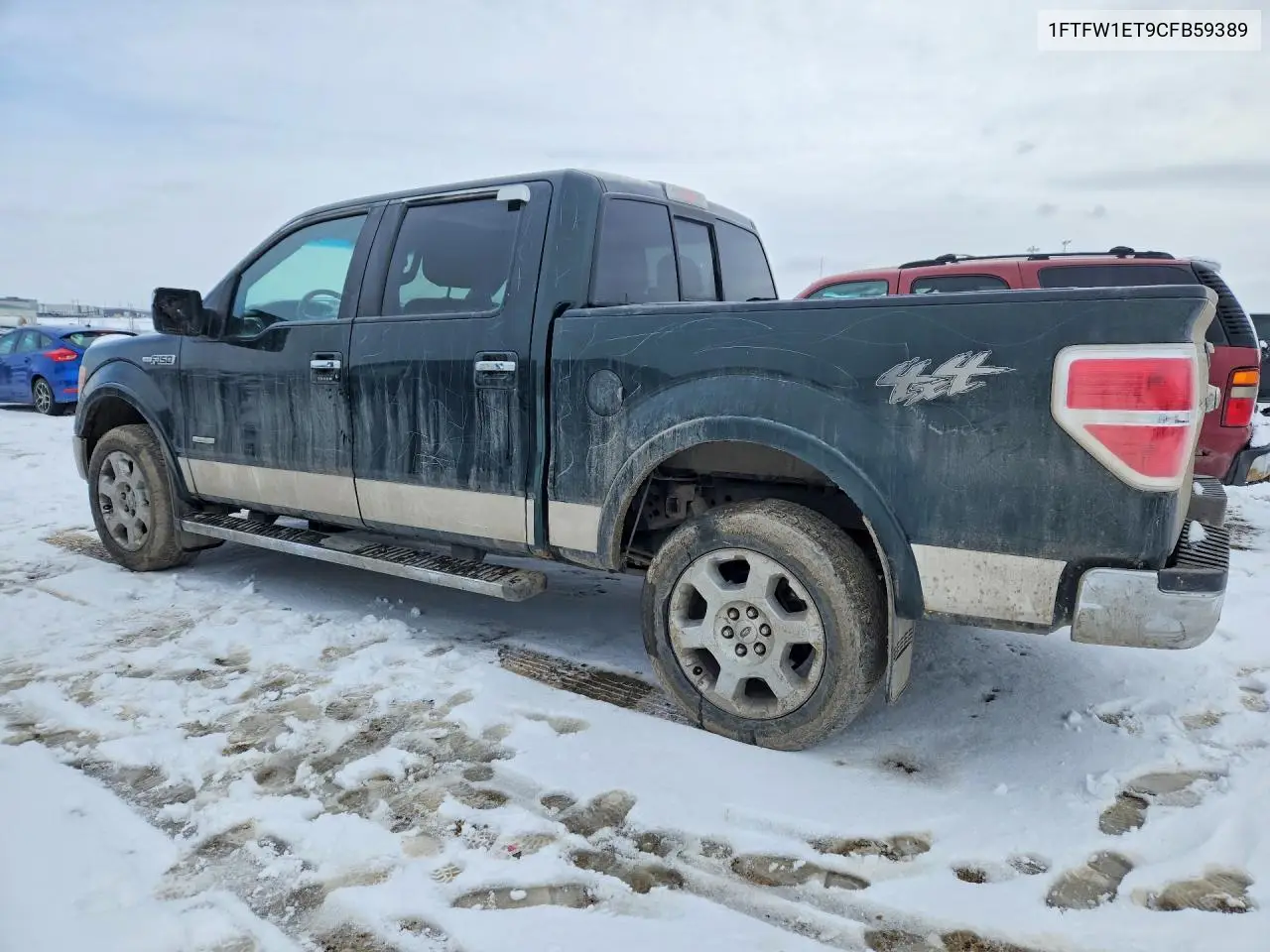 1FTFW1ET9CFB59389 2012 Ford F150 Supercrew
