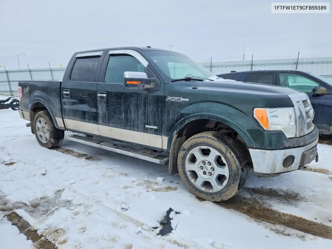 1FTFW1ET9CFB59389 2012 Ford F150 Supercrew