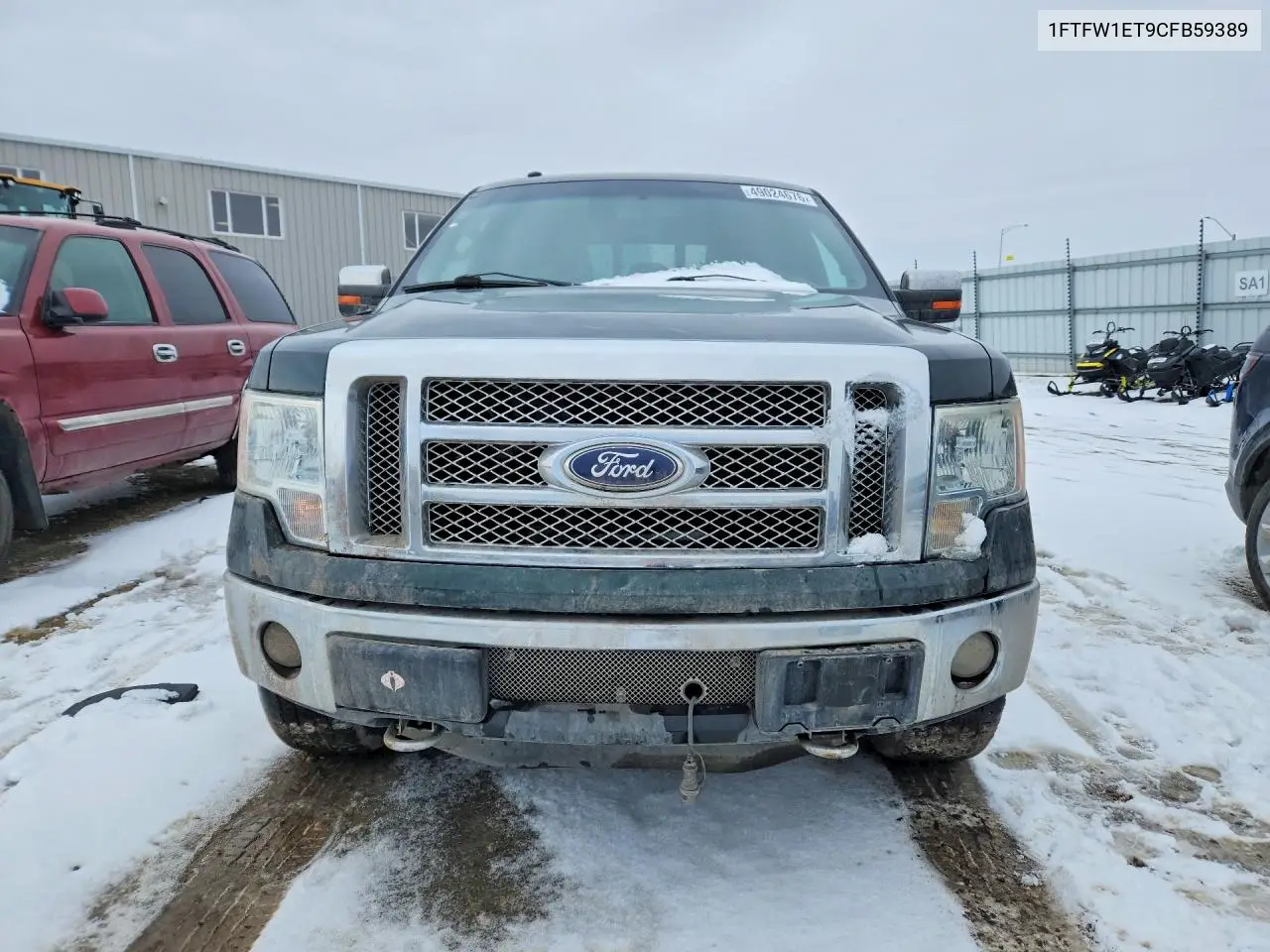 1FTFW1ET9CFB59389 2012 Ford F150 Supercrew