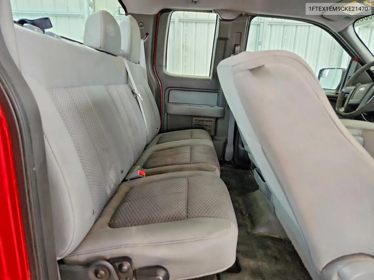 1FTEX1EM9CKE21470 2012 Ford F150 Super Cab