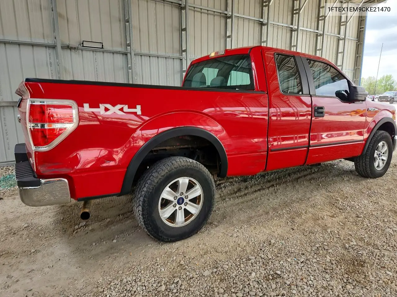 1FTEX1EM9CKE21470 2012 Ford F150 Super Cab