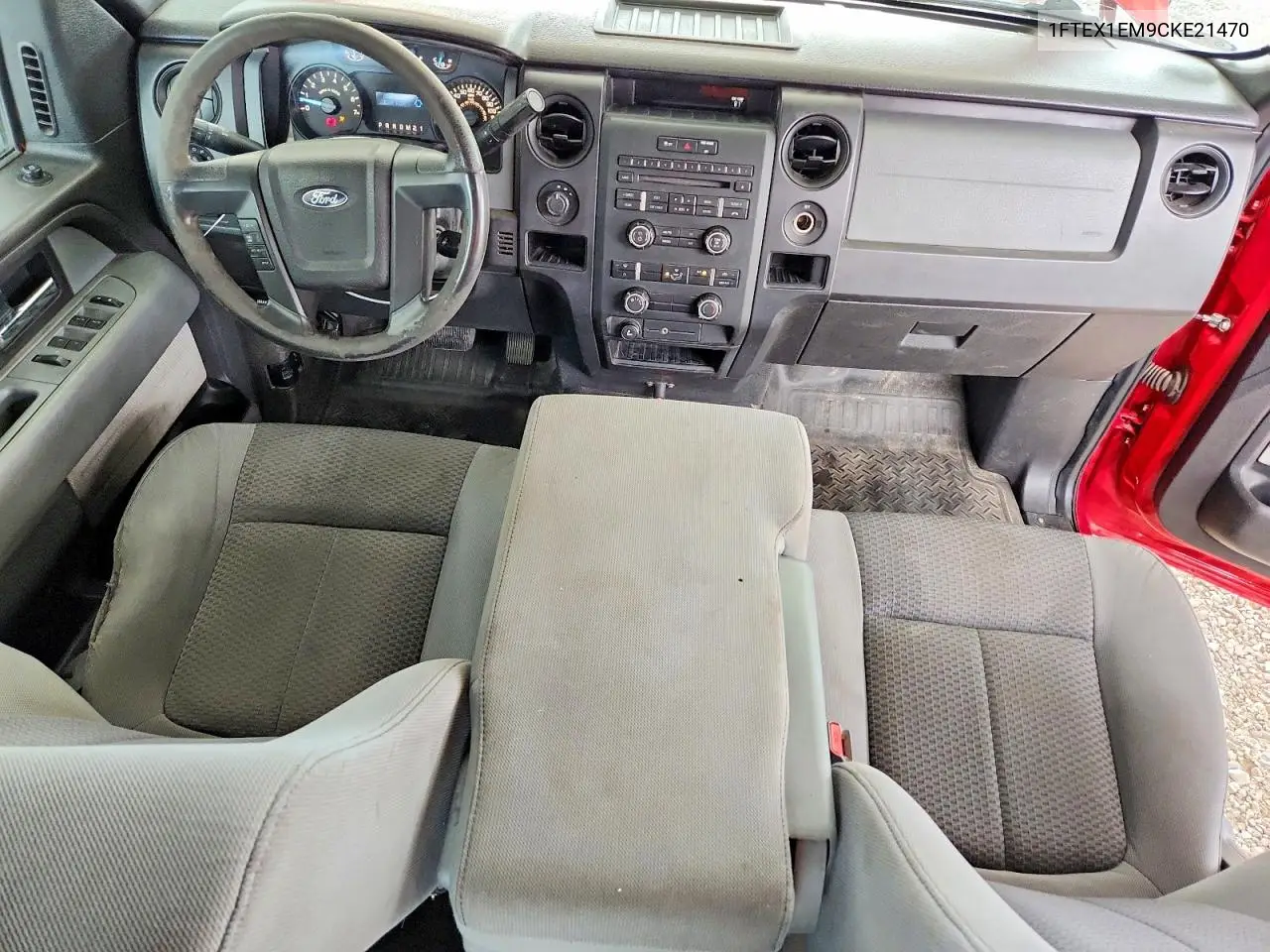 1FTEX1EM9CKE21470 2012 Ford F150 Super Cab