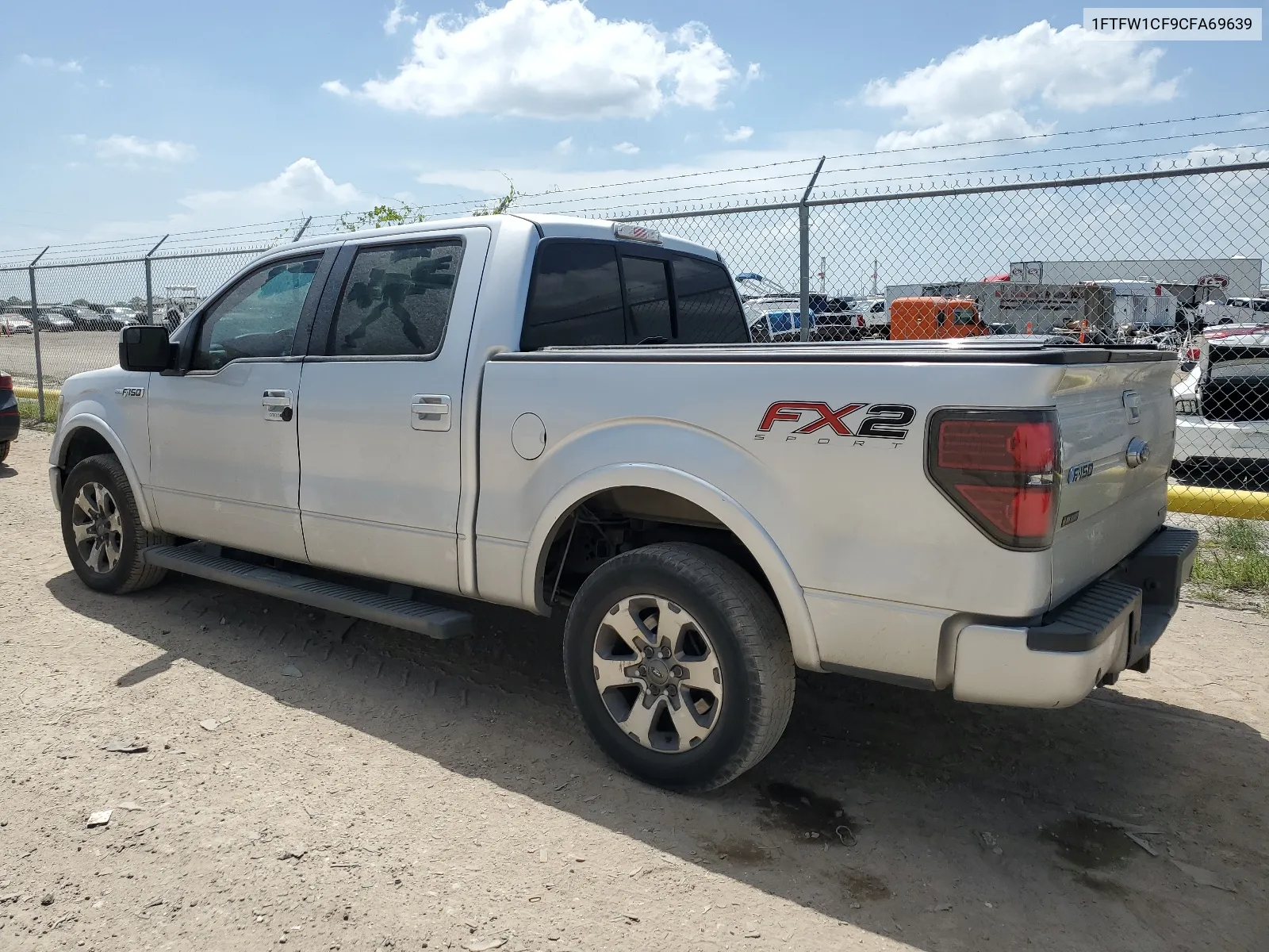 2012 Ford F150 Supercrew VIN: 1FTFW1CF9CFA69639 Lot: 61248304