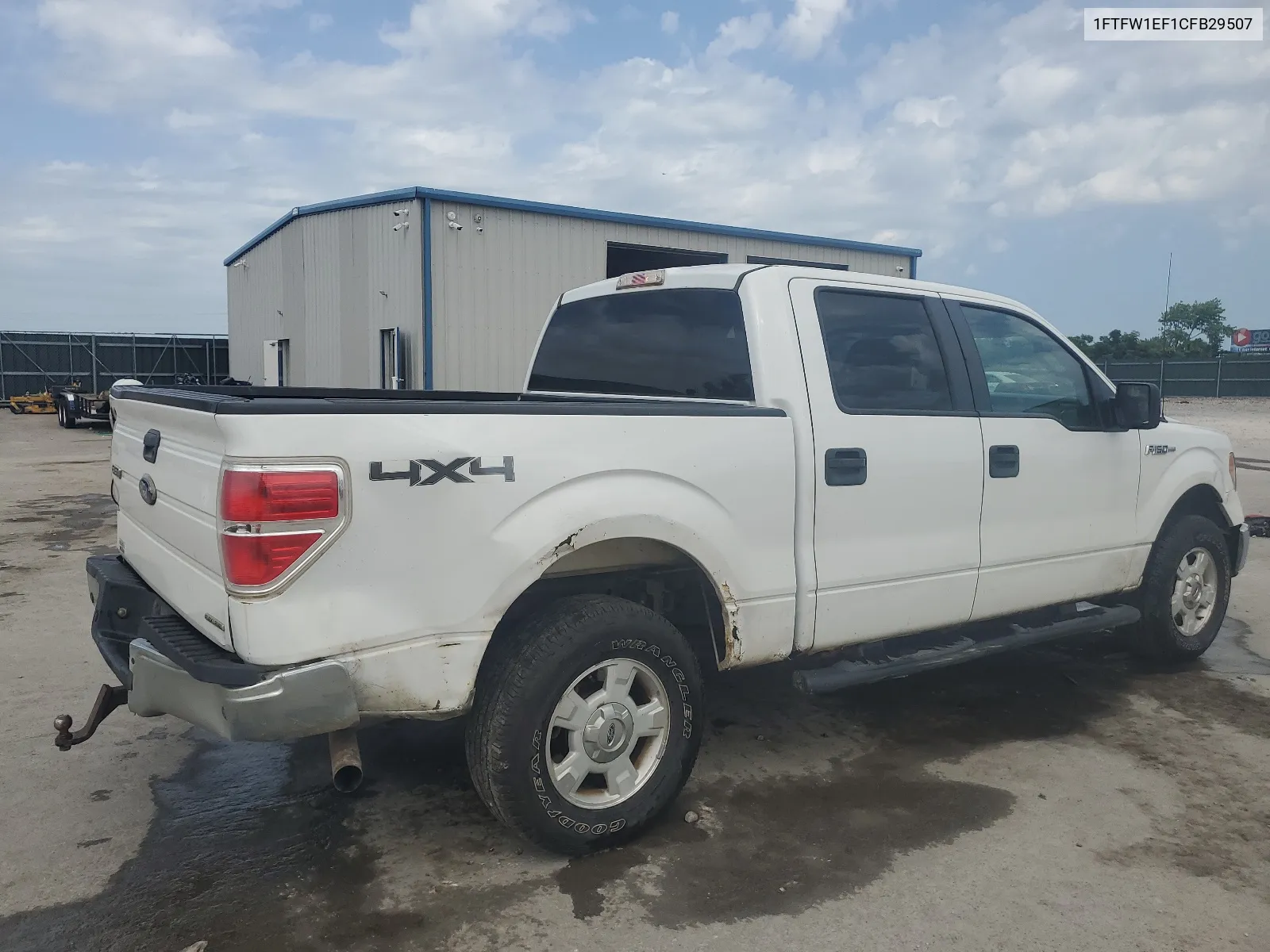 2012 Ford F150 Supercrew VIN: 1FTFW1EF1CFB29507 Lot: 65058974