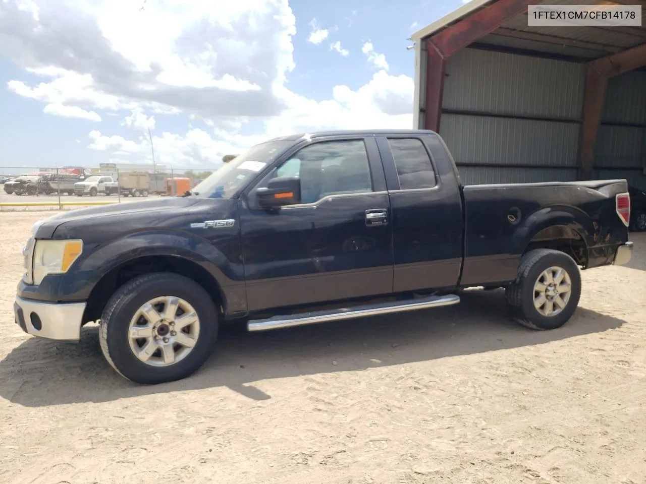 2012 Ford F150 Super Cab VIN: 1FTEX1CM7CFB14178 Lot: 67412914