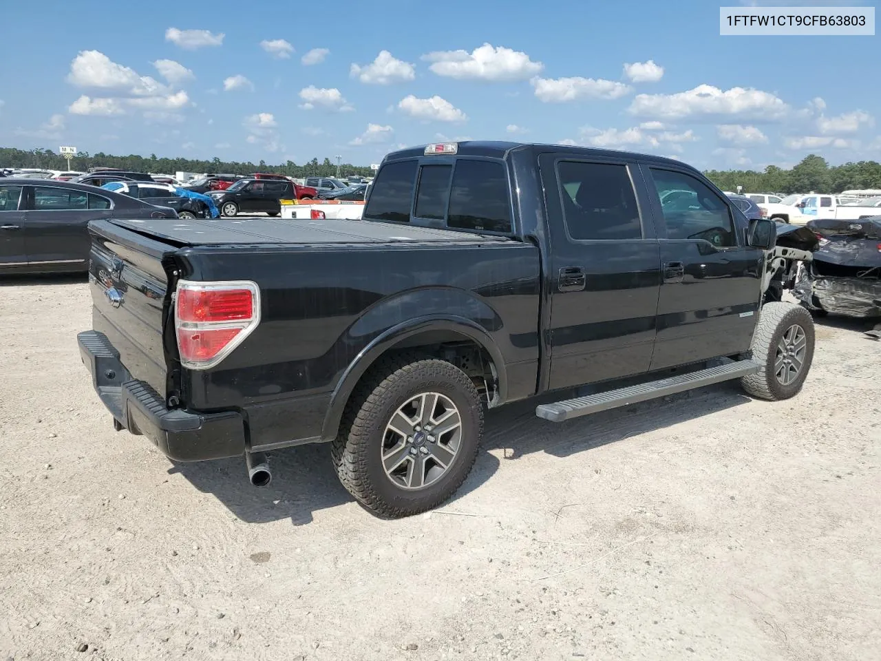 2012 Ford F150 Supercrew VIN: 1FTFW1CT9CFB63803 Lot: 72577134