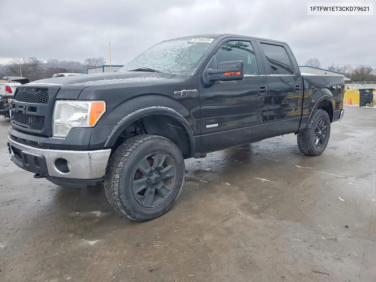 1FTFW1ET3CKD79621 2012 Ford F150 Supercrew