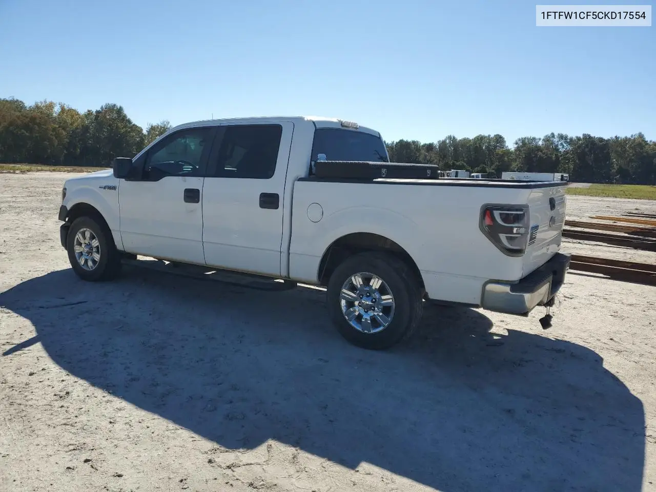 1FTFW1CF5CKD17554 2012 Ford F150 Supercrew
