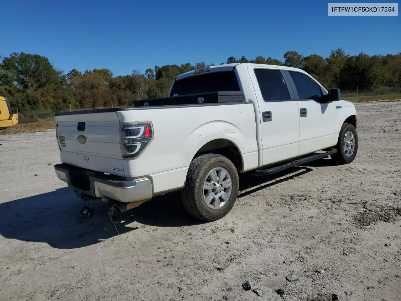 1FTFW1CF5CKD17554 2012 Ford F150 Supercrew