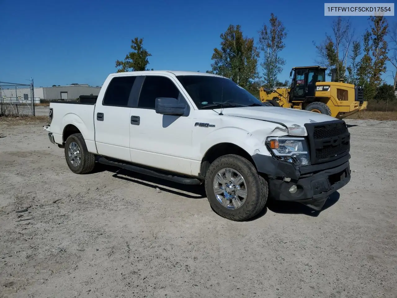 1FTFW1CF5CKD17554 2012 Ford F150 Supercrew