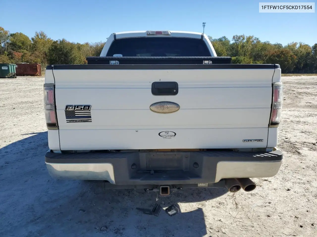 1FTFW1CF5CKD17554 2012 Ford F150 Supercrew