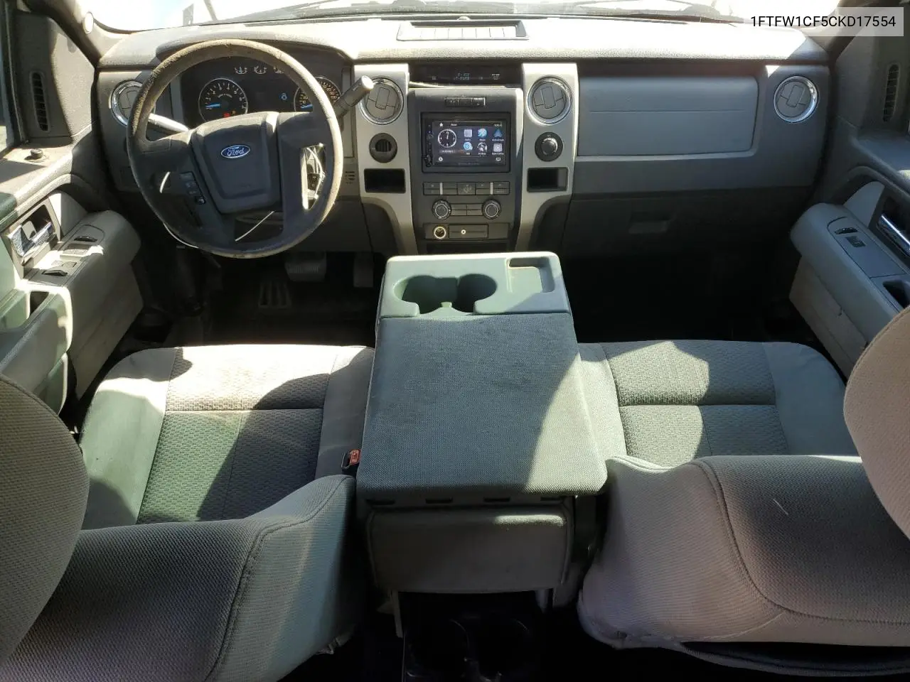 1FTFW1CF5CKD17554 2012 Ford F150 Supercrew