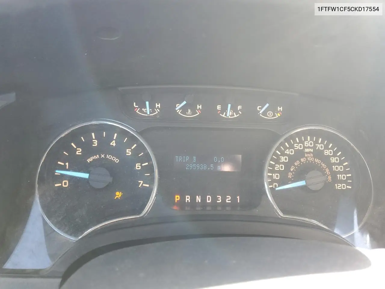 1FTFW1CF5CKD17554 2012 Ford F150 Supercrew