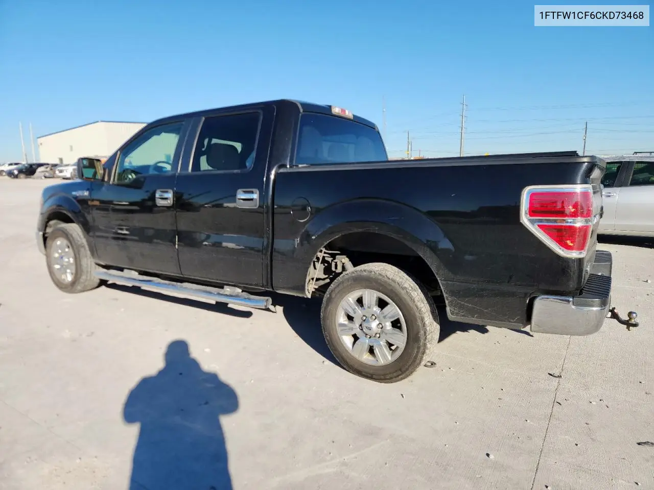 1FTFW1CF6CKD73468 2012 Ford F150 Supercrew