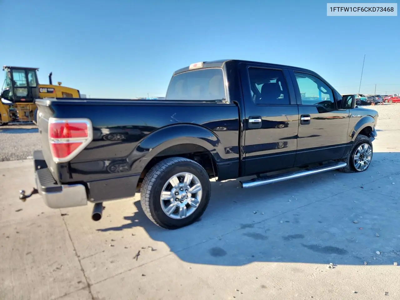 1FTFW1CF6CKD73468 2012 Ford F150 Supercrew