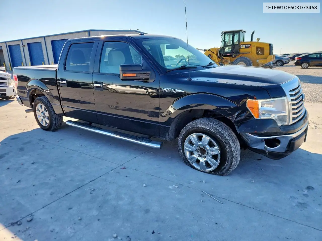 1FTFW1CF6CKD73468 2012 Ford F150 Supercrew