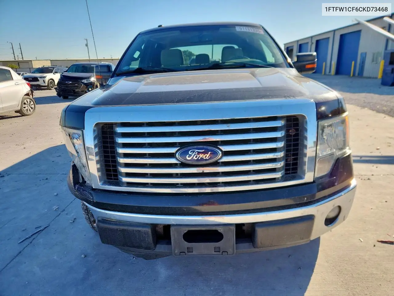 1FTFW1CF6CKD73468 2012 Ford F150 Supercrew