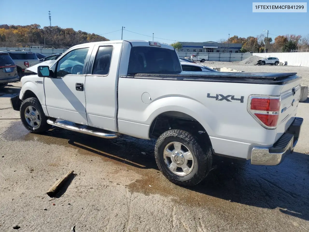 1FTEX1EM4CFB41299 2012 Ford F150 Super Cab