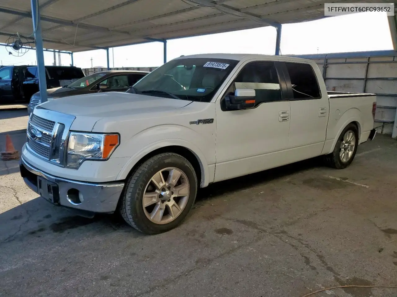 1FTFW1CT6CFC93652 2012 Ford F150 Supercrew