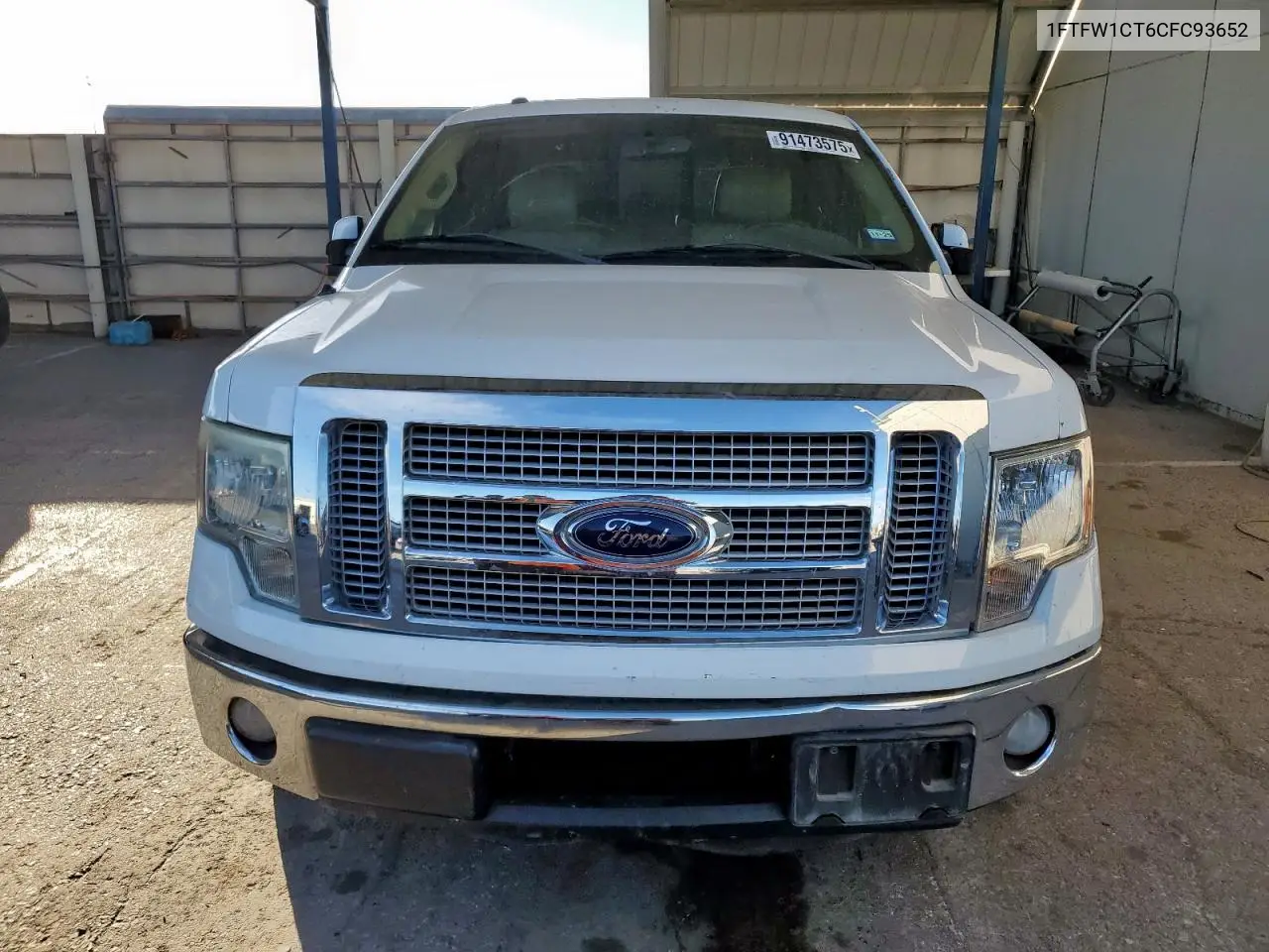1FTFW1CT6CFC93652 2012 Ford F150 Supercrew