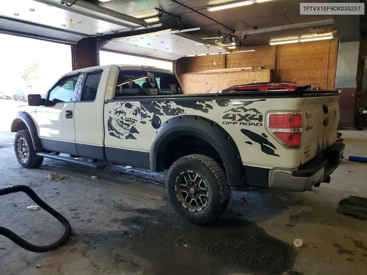 1FTVX1EF9CKD35237 2012 Ford F150 Super Cab
