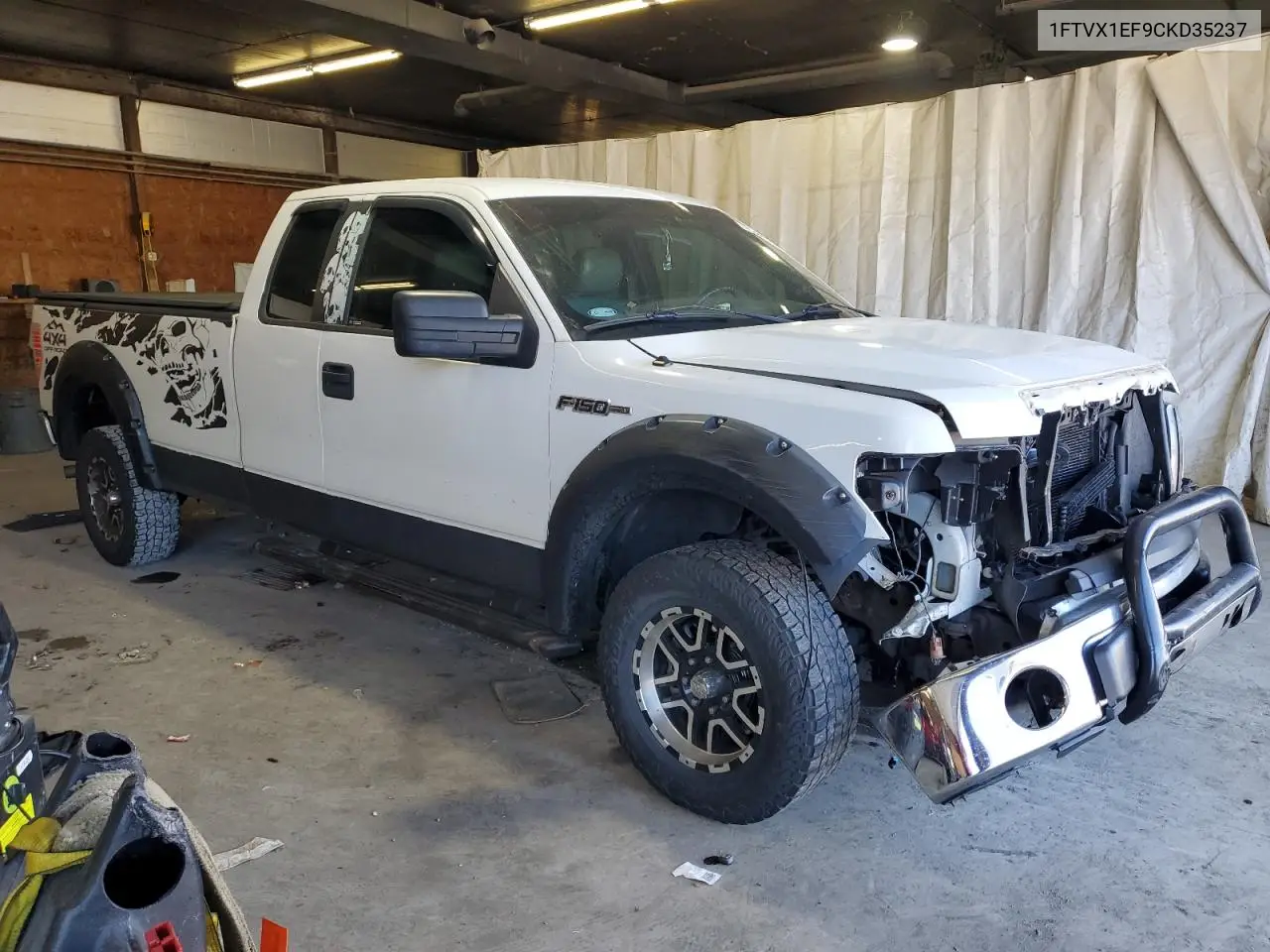 1FTVX1EF9CKD35237 2012 Ford F150 Super Cab
