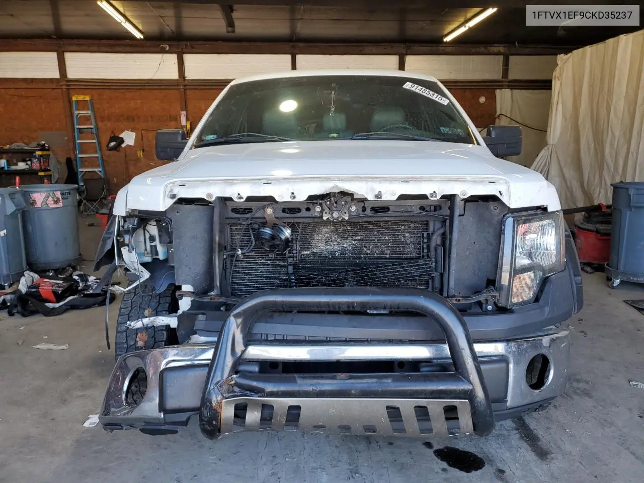 1FTVX1EF9CKD35237 2012 Ford F150 Super Cab